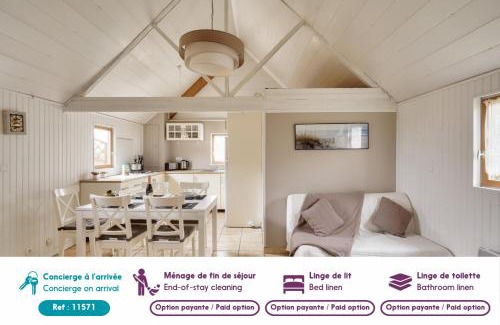 Loctudy Chalet De Esquí | À 800m de la plage, chalet cosy pour 4