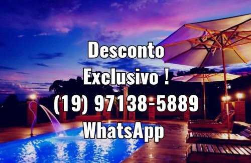 Sao Pedro Chalet De Esquí | Águas Chalés Temporada - Chalés e Lofts Confortáveis - Piscina - Próximo ao Thermas