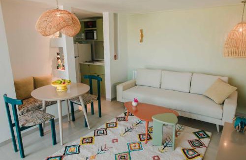 Sidi Abdel Aziz Apartamento | Écrin bleu - Vue mer & piscine