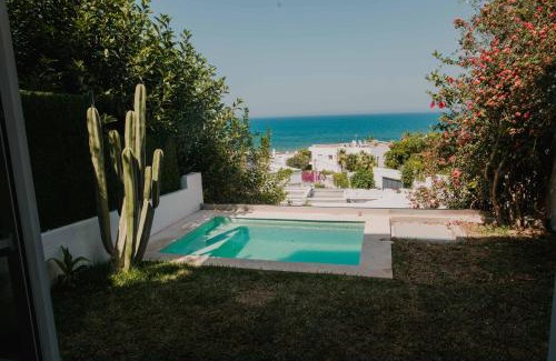 Sidi Abdel Aziz Apartamento | Écrin bleu - Vue mer & piscine