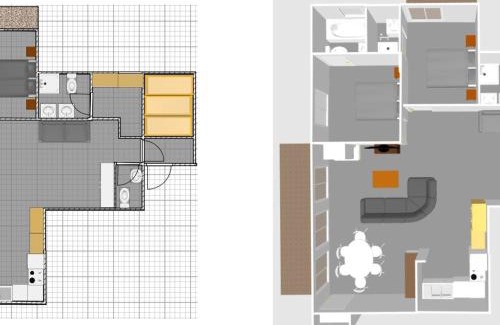 Val-d'Isere Apartamento | Élégant 4 pièces avec terrasse plein Sud, cheminée, parking couvert, au centre proche pistes et commodités - FR-1-694-91