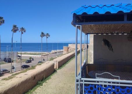 Moulay Abdallah Apartamento | étage 1 avec terrasse et vue sur mer