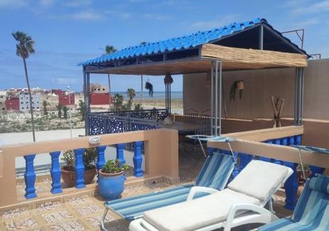 Moulay Abdallah Apartamento | étage 1 avec terrasse et vue sur mer
