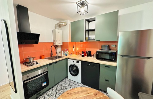 Domont Apartamento | Évasion au vert à Domont - 2 rooms + private parking