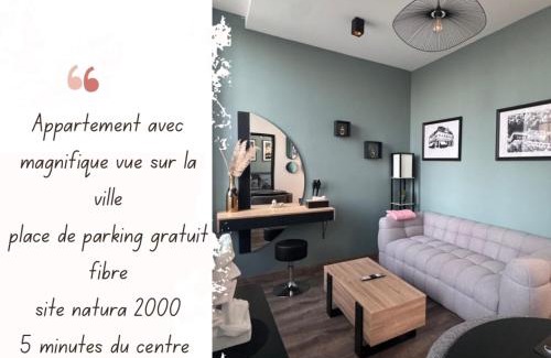 Lons-le-Saunier Apartamento | Évasion Urbaine, Vue sur la ville
