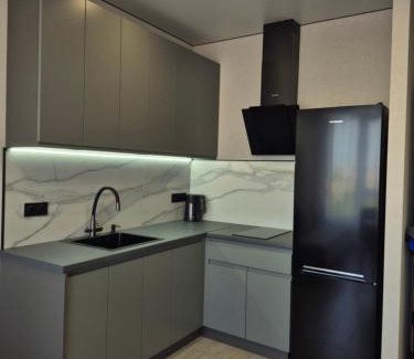Vapnyarka Apartamento | Апартаменти на вулиці Марсельській 62 в ЖК Острова, 1 спальня та кухня-студія