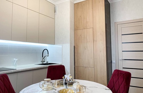 Nur-Sultan Apartamento | Апартаменты с современным дизайном, с элементами нашей национальной культуры.