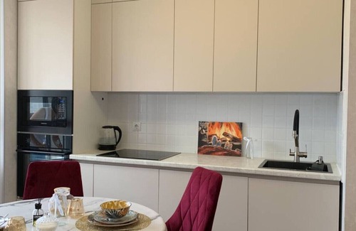 Nur-Sultan Apartamento | Апартаменты с современным дизайном, с элементами нашей национальной культуры.