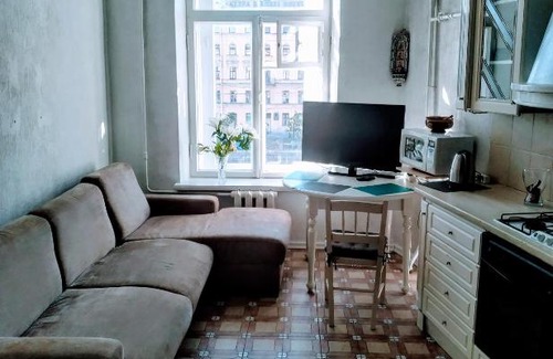 St. Petersburg City Centre Apartamento | Апартаменты с 3 спальнями, балконом и видом на Фонтанку
