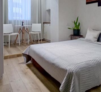 Petrovskoye Apartamento | Белая студия Вокзал Харьков-Пассажирский
