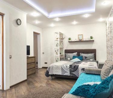 Degtyari Apartamento | Бирюзовый стиль