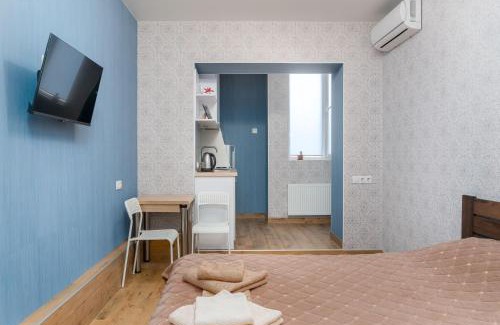 Petrovskoye Apartamento | Блакитна студия, Південний вокзал 5 хвилин