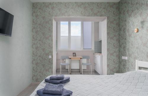 Petrovskoye Apartamento | Бірюзова студія, Південний вокзал 5 хвилин