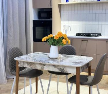 Atyrau Apartamento | В шикарном районе Атырау возле дворца ЦЕНТР АБАЯ New City от аэропорта 3 минуты