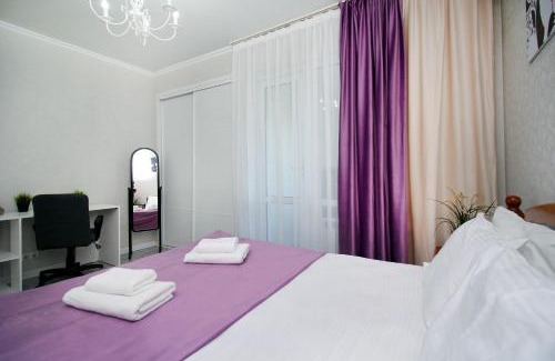 Almaty Apartamento | ЖК Арай с видом на горы светлая и красивая квартира