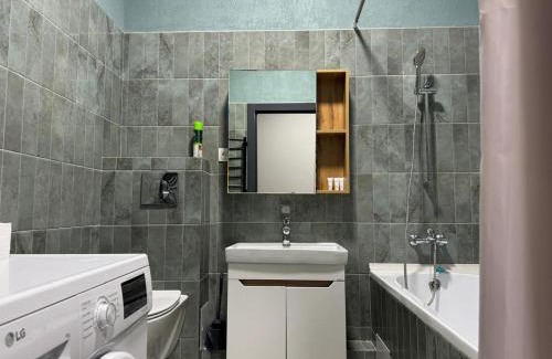 Almaty Apartamento | ЖК Комфорт Сити 12 этаж с видом на горы 2-х комнатная
