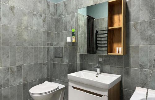 Almaty Apartamento | ЖК Комфорт Сити 12 этаж с видом на горы 2-х комнатная