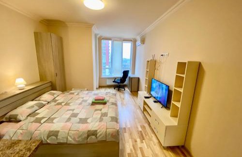 Dniprovs'kyi District Apartamento | Затишна квартира в ЖК Каховська, метро Лівобережна, МВЦ