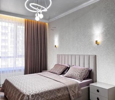 Shymkent Apartamento | Посуточно 3 комн в ЖК Аль Фараби