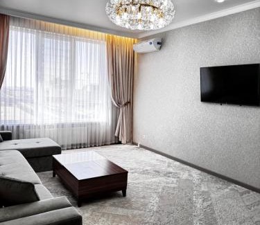 Shymkent Apartamento | Посуточно 3 комн в ЖК Аль Фараби