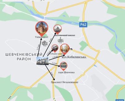 Chernovtsy Villa | Таун Тераса 2 поверхи від WMapartments