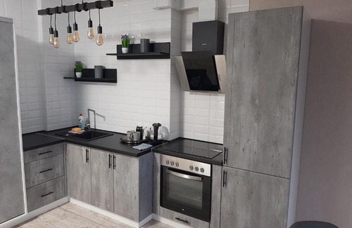 Holosiivskyj Apartamento | Уютная видовая квартира в стиле лофт