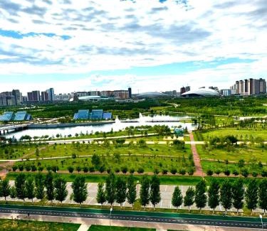 Yesil District Complejo | Уютные Апартаменты в YES APARTS 2 комнатная люкс с Видом на Ботанический сад