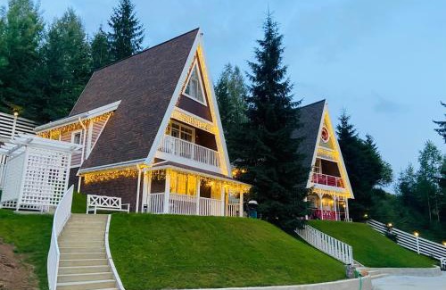 Bukovel Chalet De Esquí | Цілий триповерховий будинок FREEMAN-3 над річкою з альтанкою та грилем