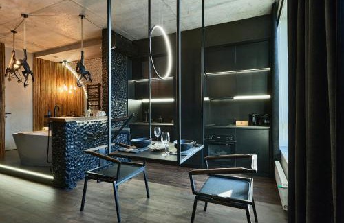 Kyiv Apartamento | ЧЕРНАЯ СКАЛА - 50 м2 улица Жилянская 68 метро Олимпийская - новый дом