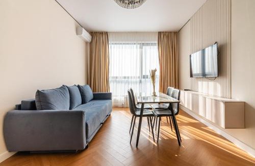 Almaty Apartamento | Элегантная 2-x комнатная квартира в стиле минимализм