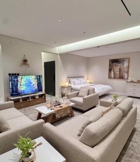 Abha Apartamento | استديو فاخر بطابع ريفي ذكي بالكامل