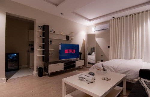 Al Aqiq Apartamento | استديو فندقي ومودرن بمدخل ذاتي بجانب البوليڤارد