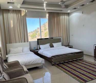 Al Hamra Chalet De Esquí | استراحة العلئ جبل شمس jabal shams