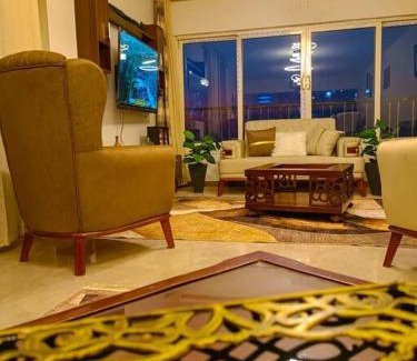 Giza Apartamento | شقة فندقية ترى النيل والاهرامات 1