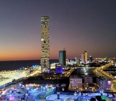 Ash Shati Apartamento | شقة مطلة على البحر والفورمولا ببرج المسارات