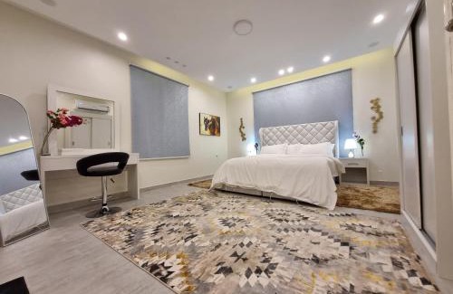 Abha Apartamento | ملحق فخم جداً بمدخل وسطح مستقلين قرب لافندا بارك