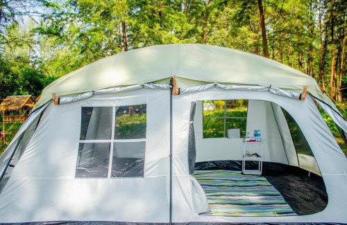 Nok Na Otro | บ้านบุญบีช แคมป์ปิ้ง Tent BG