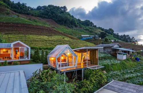 Mae Rim Otro | เต็นท์ดูดาว1 แอร์ ม่อนแจ่ม วิวดอยหลวงเชียงดาว
