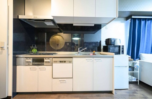 Chuo Apartamento | アクセス&コスパ最高!徒歩 本町駅5分! 広々デザイナーズ1LDK、最大6人!902