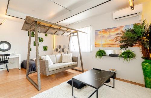Tokeshi Apartamento | ビリヤード ダーツ 卓球 バーベキュー キッズルーム 4寝室ダブルベッド8台 最大16人 200平米の大きな一軒家