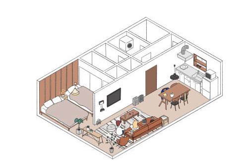 Toba Apartamento | 伊勢志摩観光に最適 パールロードの玄関口 PAARU inn 2階B室 セルフチェックイン