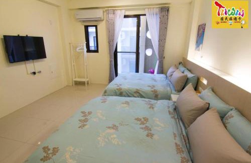 Luodong Casa | 充電樁 羅東木村電梯民宿Luodong Tree BnB 雲朵朵二館 近週三清溝 免費洗衣機 烘衣機 星巴克咖啡豆 國旅卡特約店