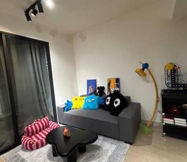 Nusajaya Apartamento | 卡通主题高楼公寓配有大屏幕电影房~浪漫精致装修设计~高达500Mpbs网速~