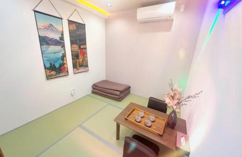 Tanimachi Casa | 家庭房-中央区-心斋桥-道顿堀-黑门市场-大阪城公园-梅田-京都-神户-奈良-车站200m-独立卫浴-二室一厅一厨一卫一浴