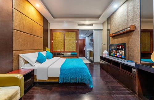 Guangzhou Science City Apartamento | 广州家馨商务住宿(科汇金谷神州路地铁站店)