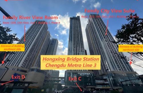 Chengdu City Centre Apartamento | 成都云漫松间民宿
