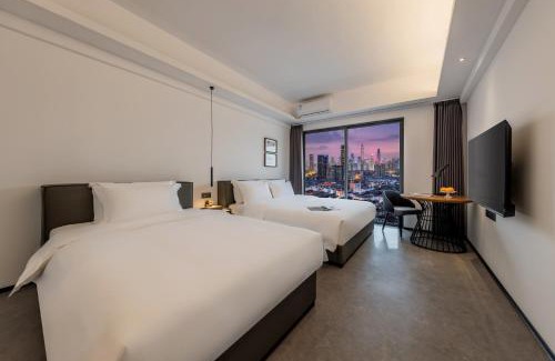 Huaqiang North Apartamento | 枫雨酒店公寓华强北店-Fengyu Hotel Apartment Shenzhen Huaqiang North Subway Station Branch