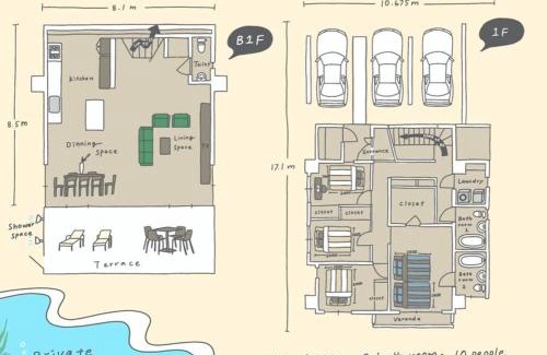 Higashionna Villa | 海の見える一軒家貸し切り!海と調和するお洒落なインテリア!オシャンビューハウスで忘られない経験を。