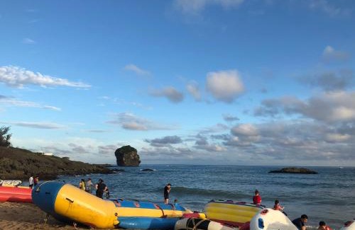 Sail Rock Beach Casa | 海灘戀情 Beach Love 近沙灘-國旅卡特約商店 陽台房 希臘地中海風格