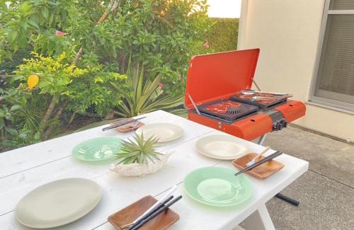 Uza Casa | 無料ビーチまで3分!BBQとホームシアターが楽しめるファミリー向け宿 Fujiyama Terrace